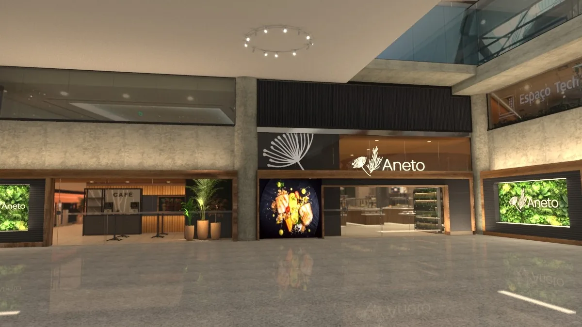 Aneto — Estudo 3D — fachada
