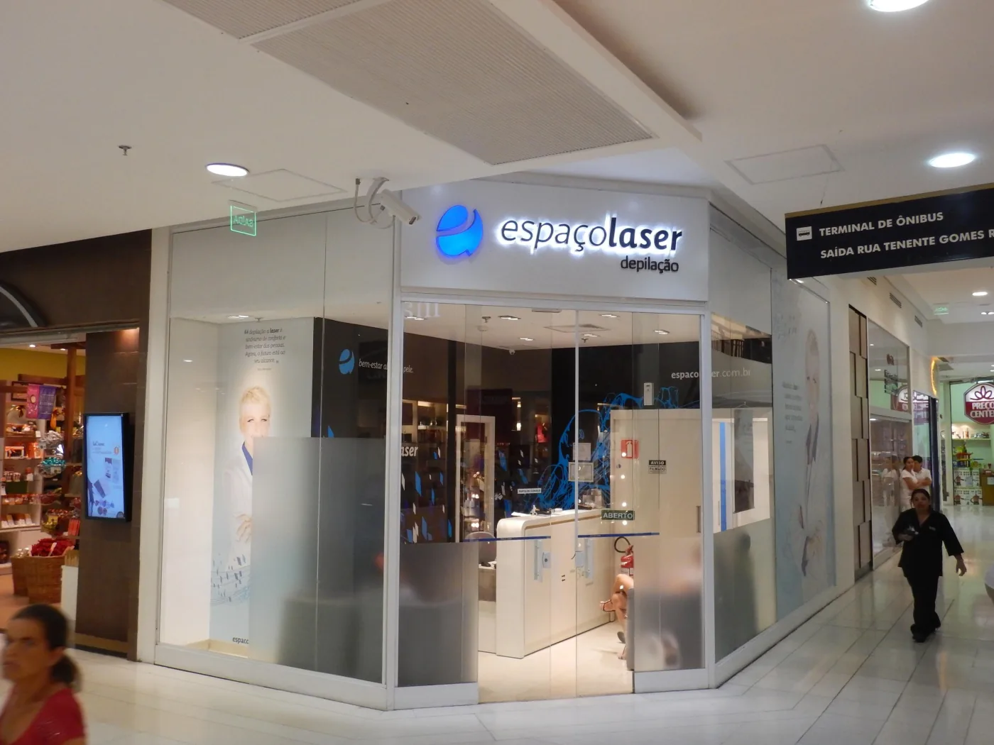 Espaçolaser — fachada de clínica